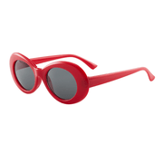 retro oval sunglasses, view 4 - MRSLM