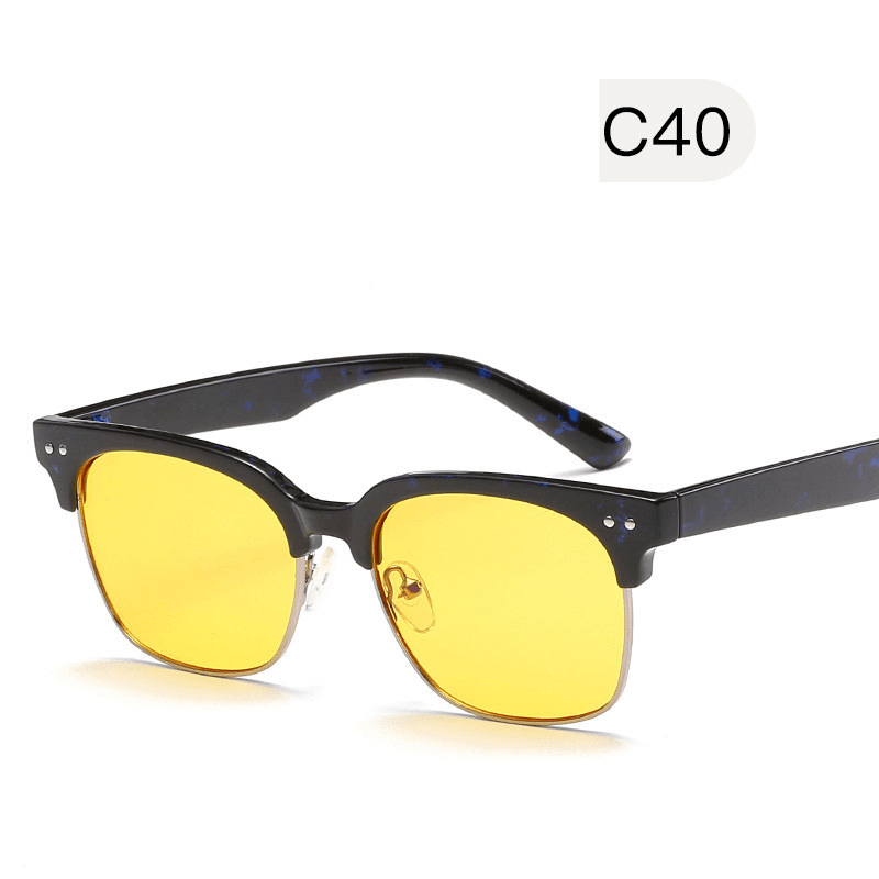 vintage full-frame flat glasses, view 10 - MRSLM