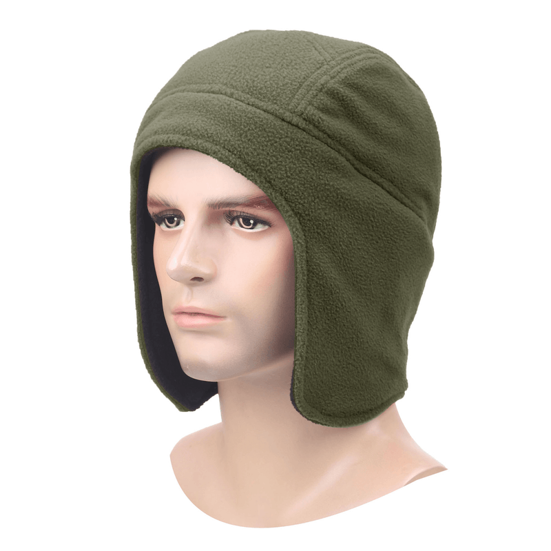 fleece winter hood, view 3 - MRSLM