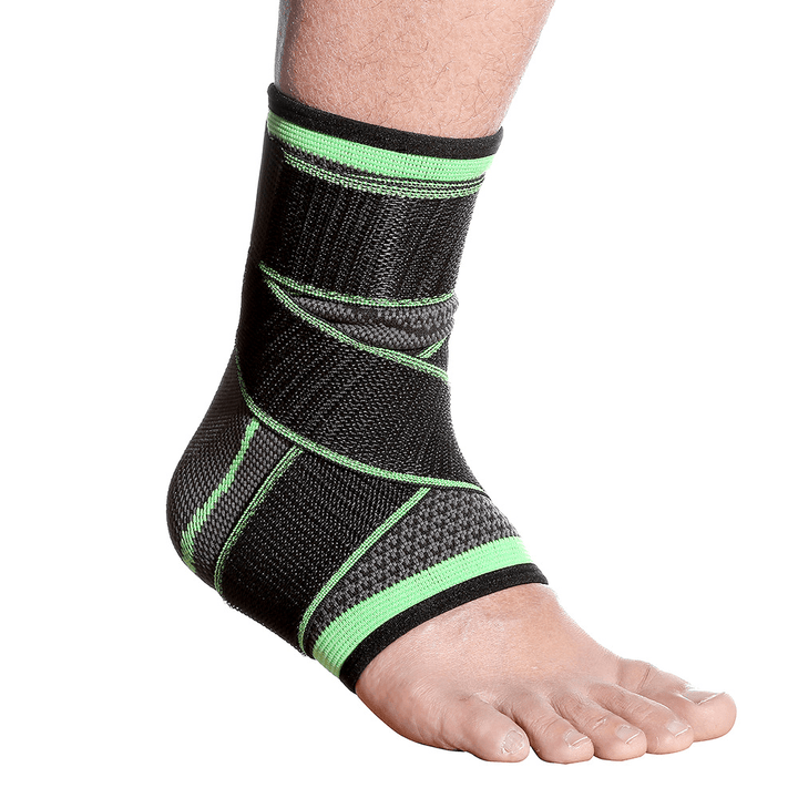 KALOAD 1PC Breathable Ankle Support anti Fatigue Compression Basketball Sports Ankle Guard Fitness Protective Gear - MRSLM