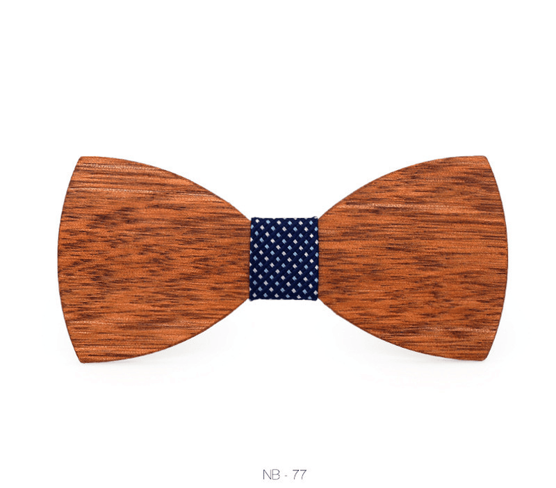 men's wood bow tie, view 7 - MRSLM