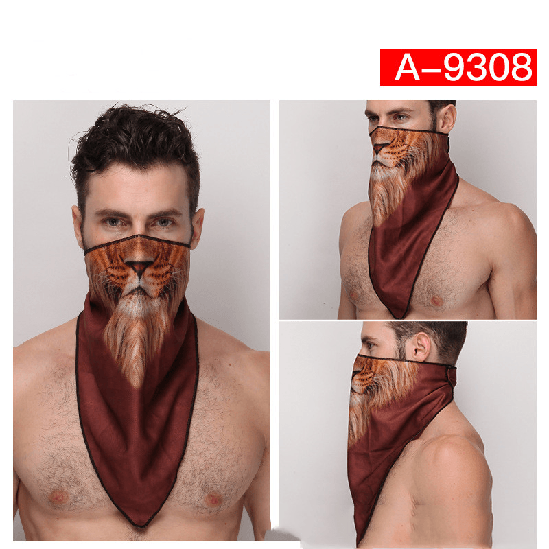 outdoor face mask with breathing valve, view 8 - MRSLM