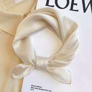small square mulberry silk scarf, view 3 - MRSLM
