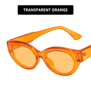Women's retro oval sunglasses, view 4 - MRSLM