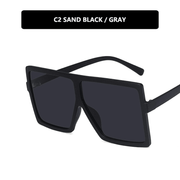 retro big frame sunglasses - MRSLM