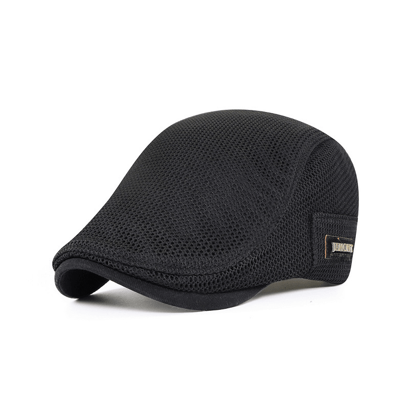 Caps Men's Mesh Breathable Beret Women's