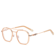retro polygon glasses frame, view 2 - MRSLM