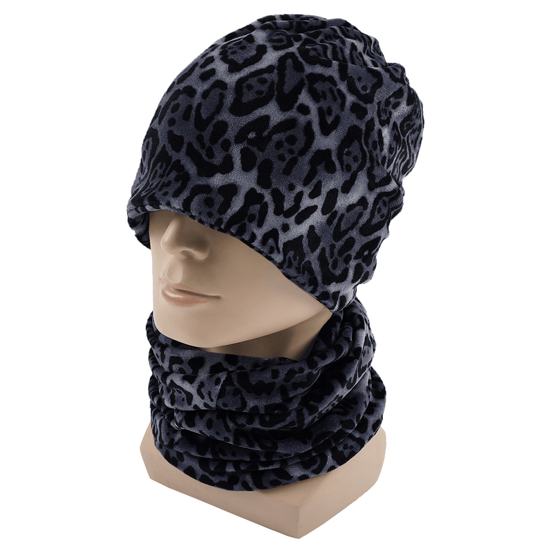 Knitted collar and hat set, view 5 - MRSLM