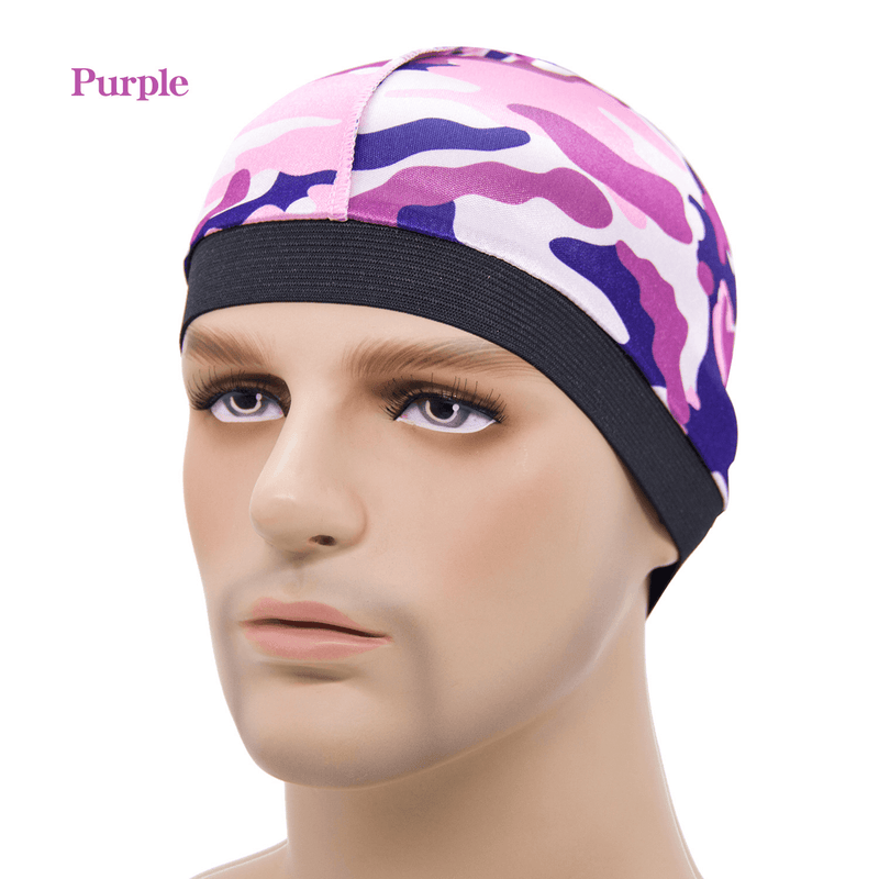 elastic solid color dome hat, view 5 - MRSLM