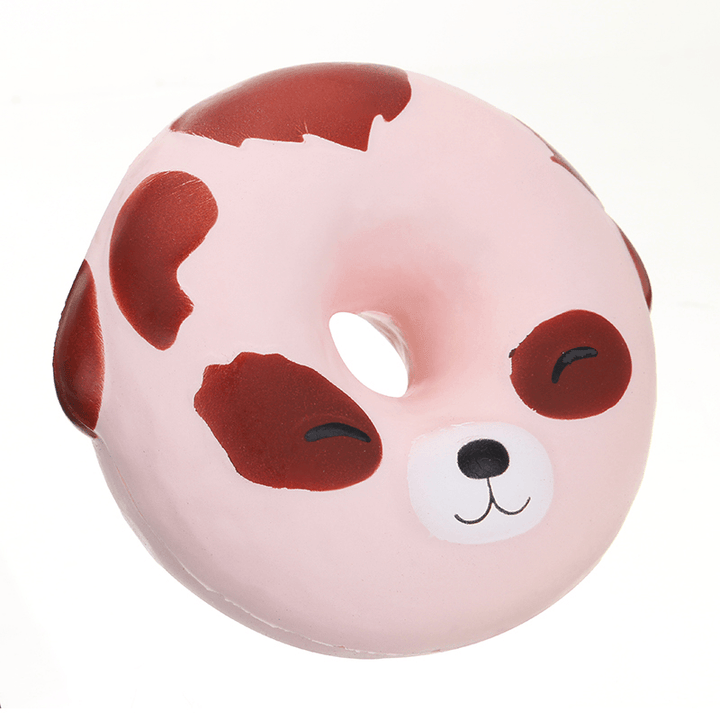 Yunxin Squishy Puppy Dog Donut 10Cm Scented Soft Slow Rising with Packaging Collection Gift Toy - MRSLM