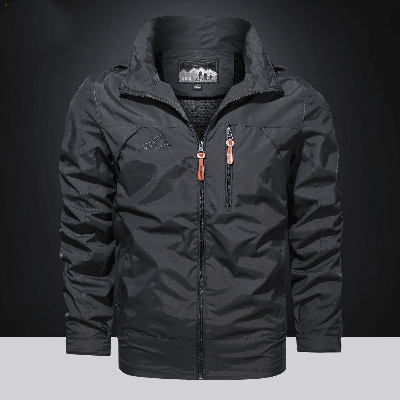 Windproof and Breathable Casual Hooded Jacket
