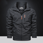 windproof casual hooded jacket, view 2 - MRSLM
