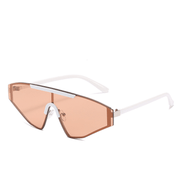 Women's gradient rectangular sunglasses, view 3 - MRSLM