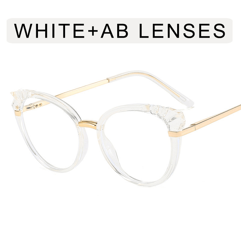 crystal TR90 butterfly glasses frame, view 6 - MRSLM