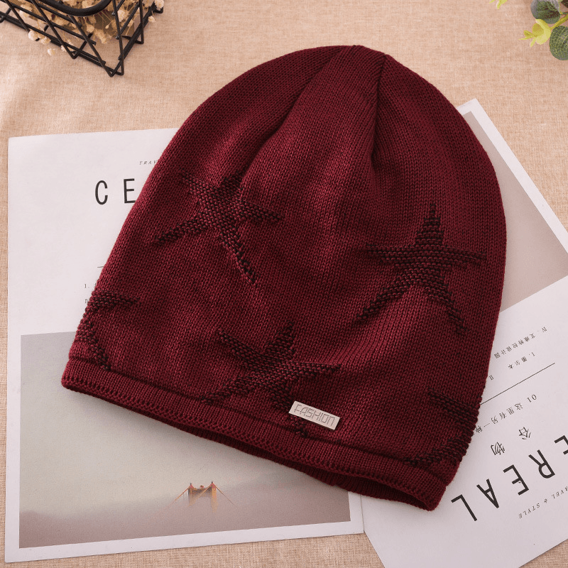 men's knitted wool cap, view 17 - MRSLM