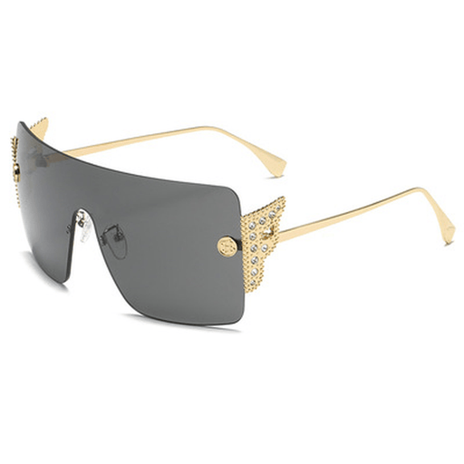Big square one-piece sunglasses - MRSLM