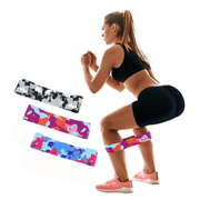 Elastic exercise resistance band, view 3 - MRSLM