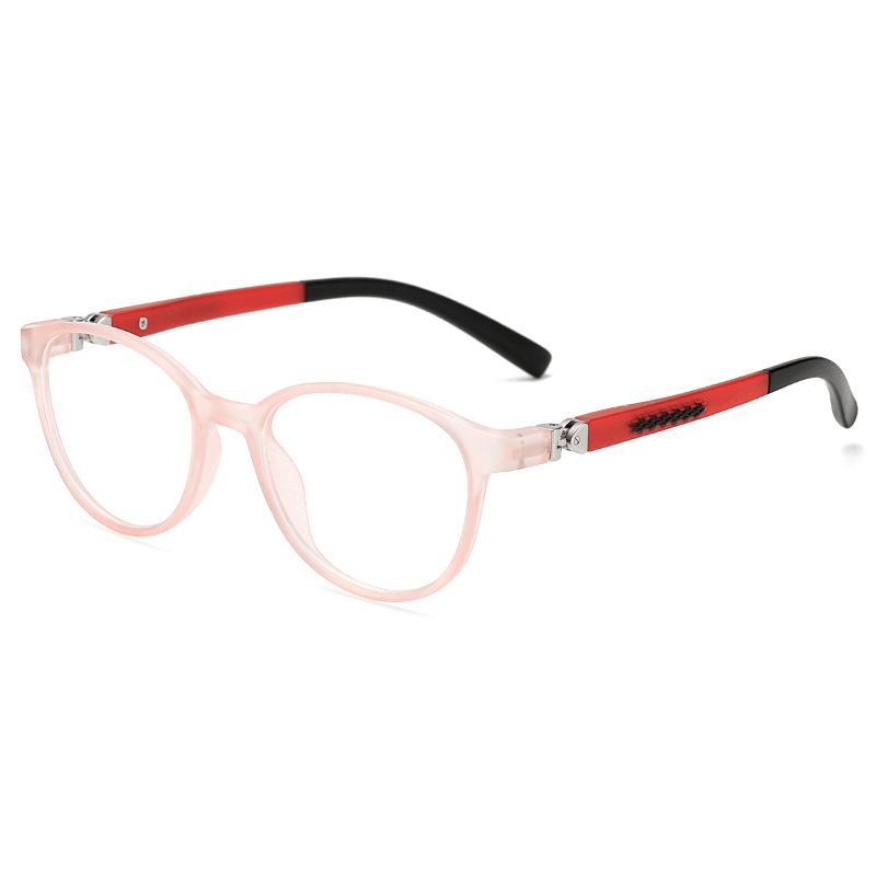 retro kids glasses frame flat lenses, view 6 - MRSLM