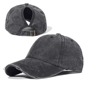 Ponytail baseball cap, view 4 - MRSLM