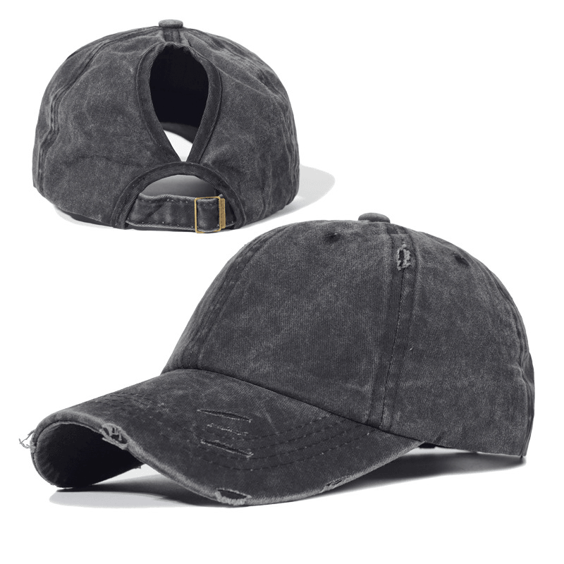 Ponytail baseball cap, view 4 - MRSLM