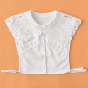 chiffon flower fake collar for sweaters, view 5 - MRSLM