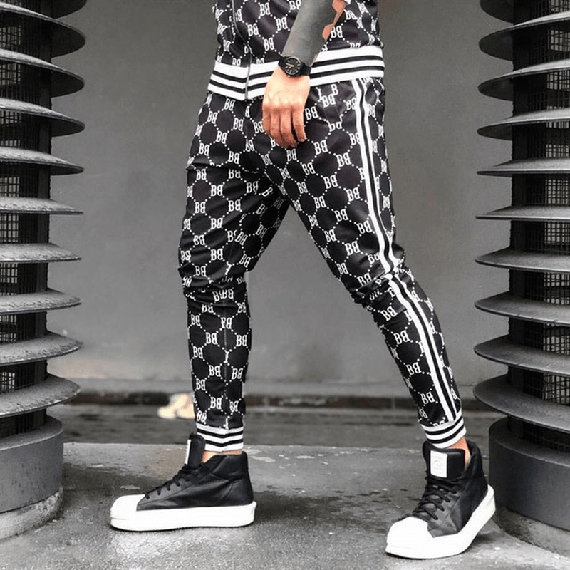 men's sports sweatpants, view 3 - MRSLM