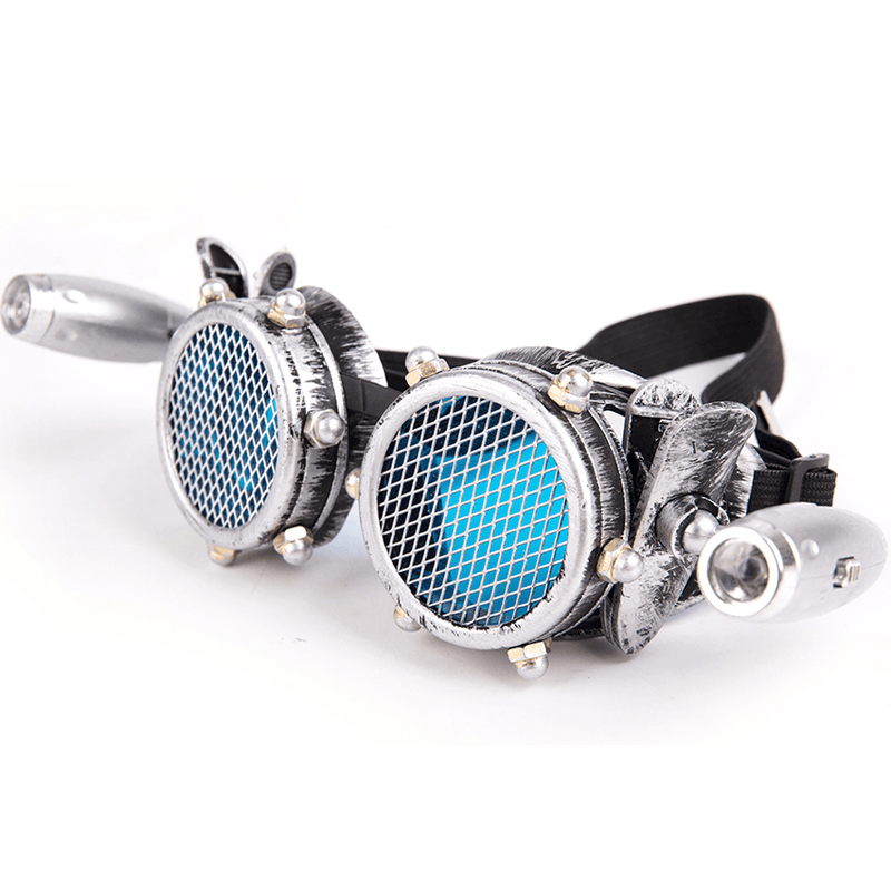 steampunk led light glasses - MRSLM