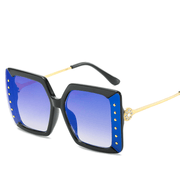 Women's large square sunglasses, view 5 - MRSLM