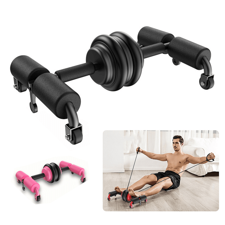 Multi-Function Fitness Sit up Bar Assistant Gym Push up Device Exercise Tools for Home Abdominal Muscle Training - MRSLM