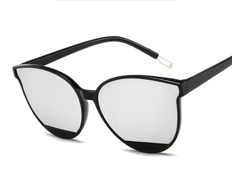 Women's round frame retro sunglasses, view 6 - MRSLM