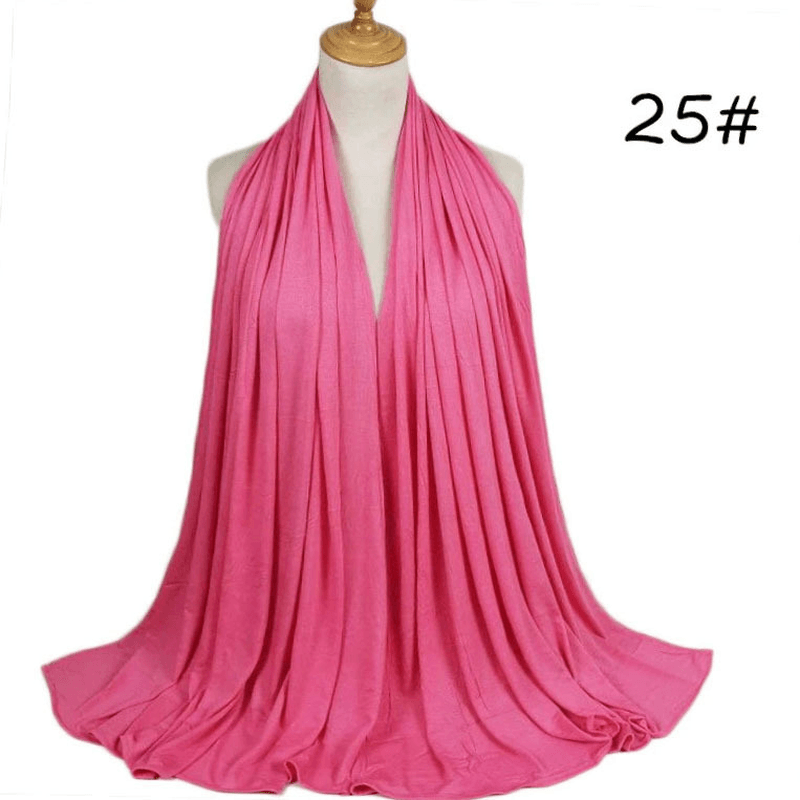 large modal cotton long scarf, view 25 - MRSLM