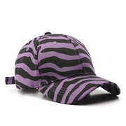 zebra print baseball cap, view 9 - MRSLM