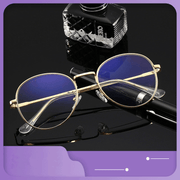 women's metal frame reading glasses, view 5 - MRSLM