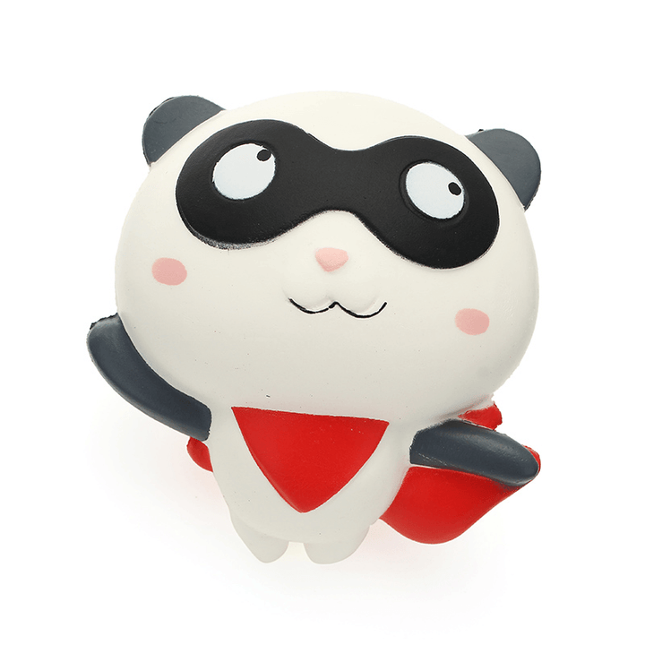 Yunxin Squishy Panda Man Robin Team 12Cm Slow Rising with Packaging Collection Gift Decor Toy - MRSLM