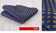 men's floral pocket square, view 2 - MRSLM