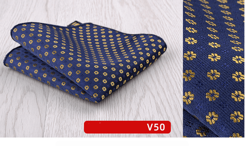 men's floral pocket square, view 2 - MRSLM