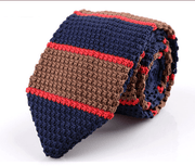 men's striped retro necktie, view 2 - MRSLM