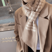 black and white wool scarf - MRSLM