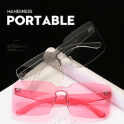 colorful box-frame ocean sunglasses - MRSLM