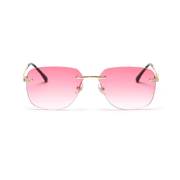 fashion rimless sunglasses, view 2 - MRSLM