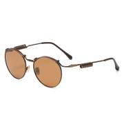 retro round polarized sunglasses, view 8 - MRSLM