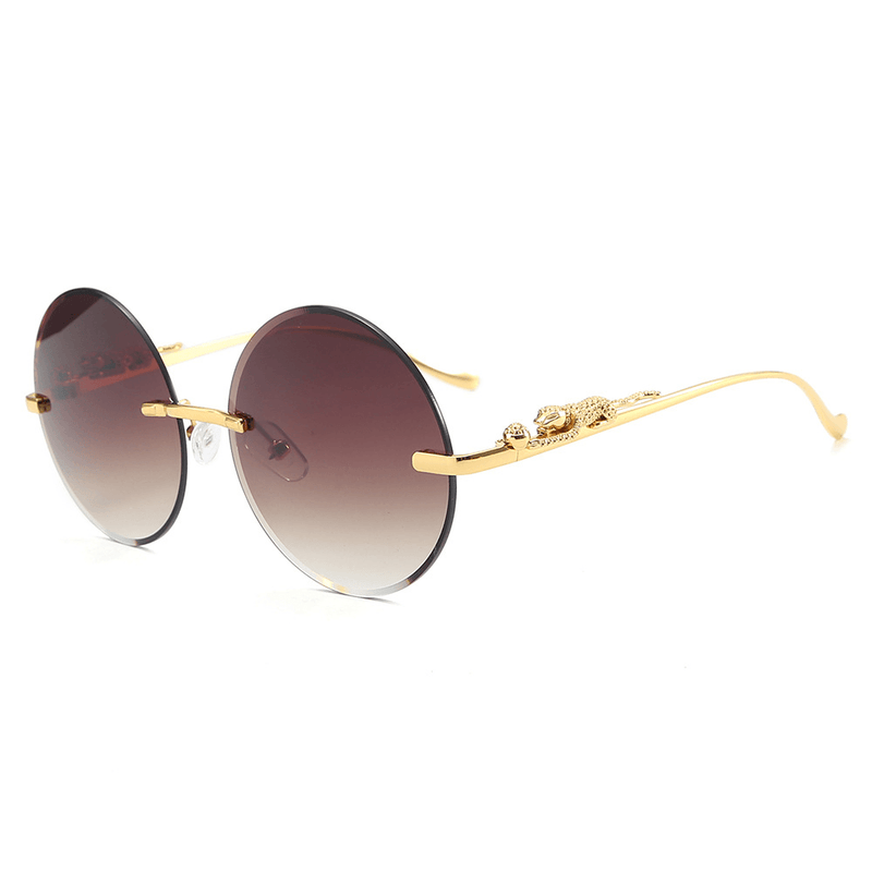 round metal frame sunglasses, view 2 - MRSLM