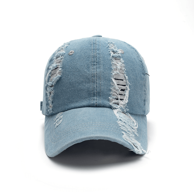 Retro Cowboy Wash Water Cut Couple Hat Cap