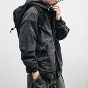 japanese casual hooded jacket, view 3 - MRSLM