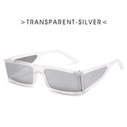 punk series retro square sunglasses, view 4 - MRSLM
