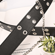 Women's punk chain belt, view 6 - MRSLM