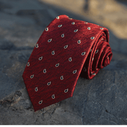 men's 7cm striped jacquard tie - MRSLM