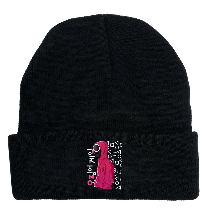 Simple knitted elastic wool cap, view 3 - MRSLM