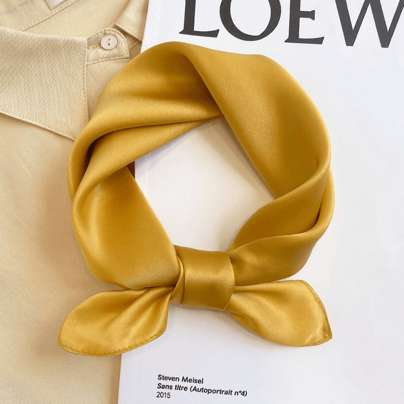 small square mulberry silk scarf, view 4 - MRSLM