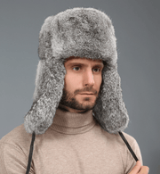 Men's thick warm ear protection hat - MRSLM
